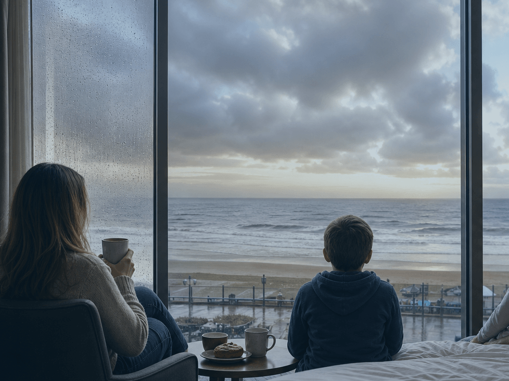 Ocean City stormy morning beach alternative: keep the day open — supporting Beach Blog photo, Ocean City, Maryland