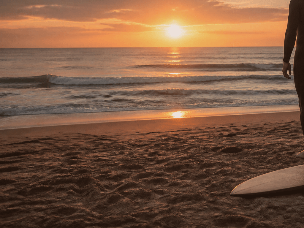Ocean City sunrise surf check: paddle out or walk away — supporting Beach Blog photo, Ocean City, Maryland