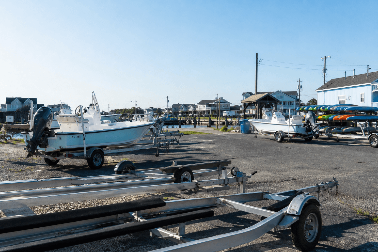 Ocean City trailer parking and skiff rentals: plan the hull before you plan the flounder — Beach Blog photo, Ocean City, Maryland