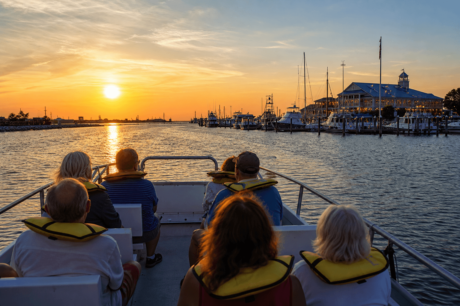 Ocean City water taxi evening without the car — Beach Blog photo, Ocean City, Maryland