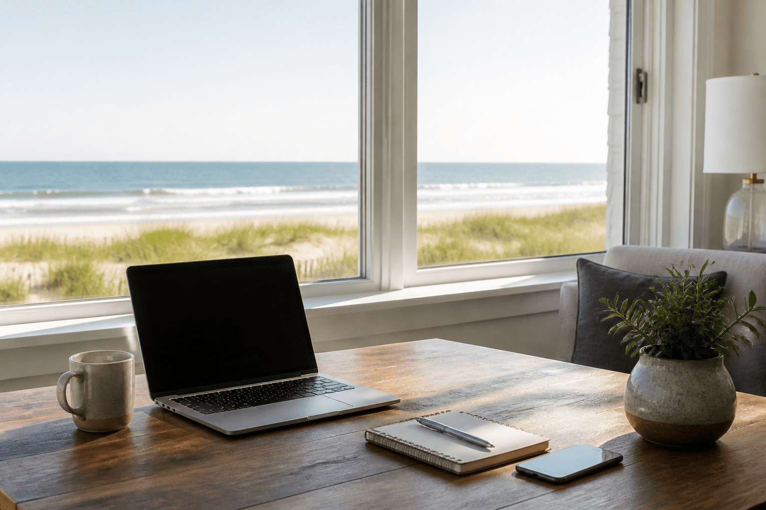 Ocean City workcation condo Wi-Fi checklist before you unpack — Beach Blog photo, Ocean City, Maryland