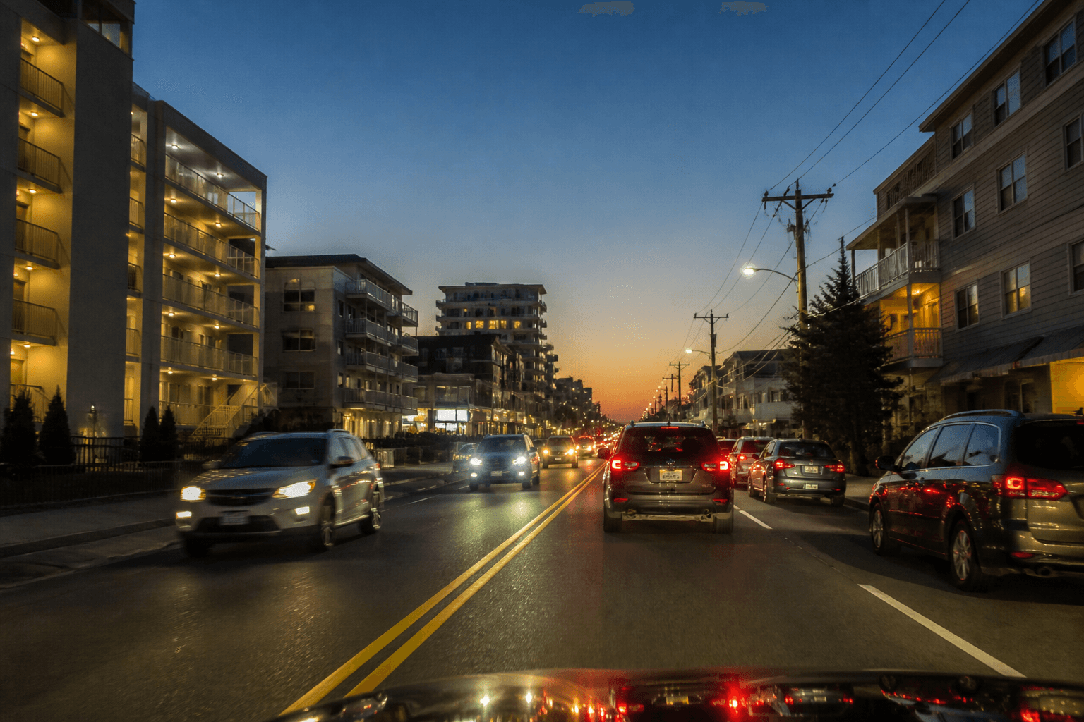 Ocean Downs drive plan from an OC condo: timing, parking, and a sane return — Beach Blog photo, Ocean City, Maryland