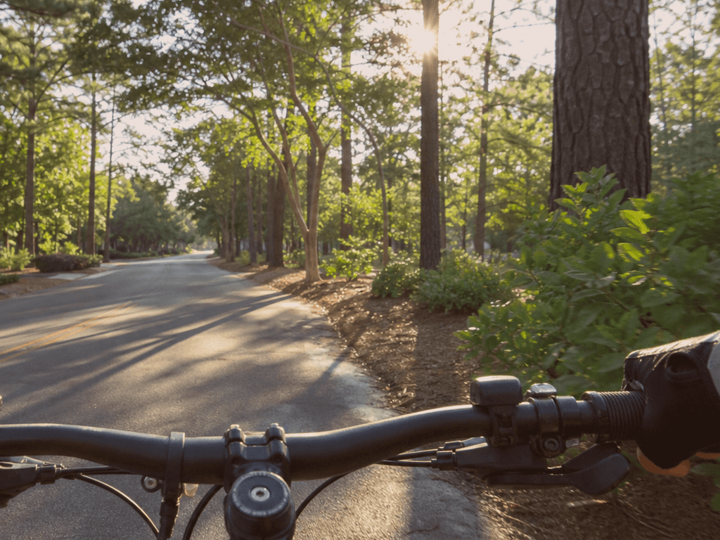 Ocean Pines quiet morning bike loop: softer miles when OC is loud — supporting Beach Blog photo, Ocean City, Maryland