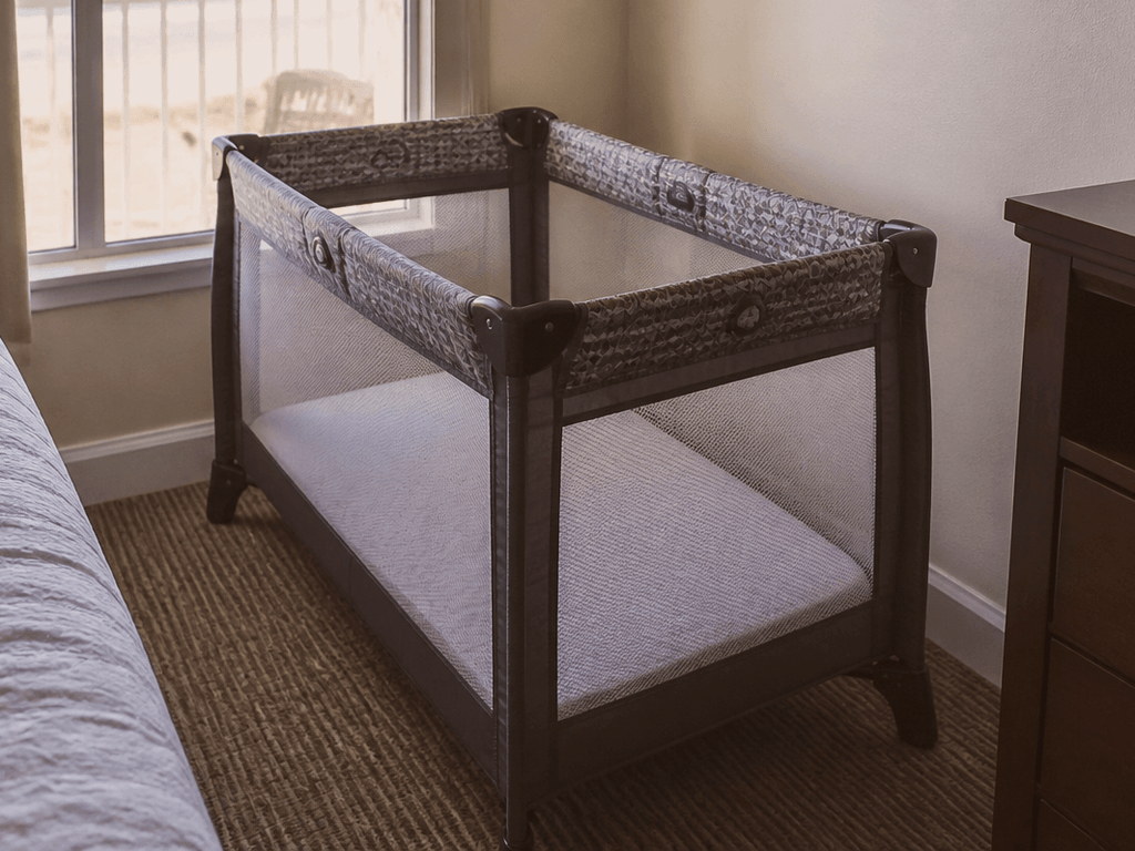 Pack-n-play request before arrival: confirm, then pack a backup sheet — supporting Beach Blog photo, Ocean City, Maryland