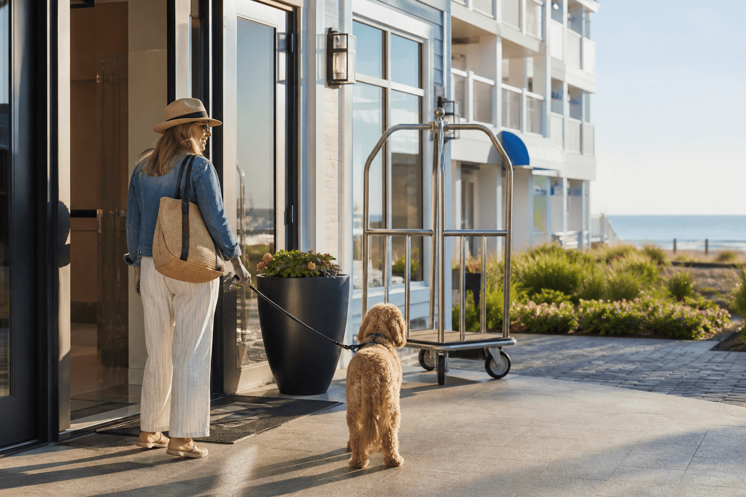 Pet-friendly lodging checklist: fees, floors, and the elevator surprise — Beach Blog photo, Ocean City, Maryland