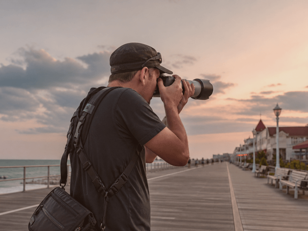 Photo permit reality for pros: commercial shoots need more than confidence — supporting Beach Blog photo, Ocean City, Maryland