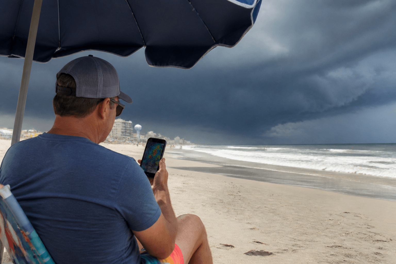 Radar refresh habit on beach weeks: catch the cell, keep the afternoon — Beach Blog photo, Ocean City, Maryland