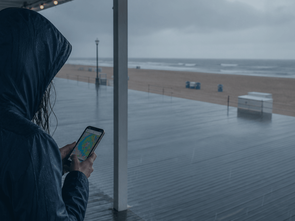 Rainy day Plan B: before the yellow icon — supporting Beach Blog photo, Ocean City, Maryland