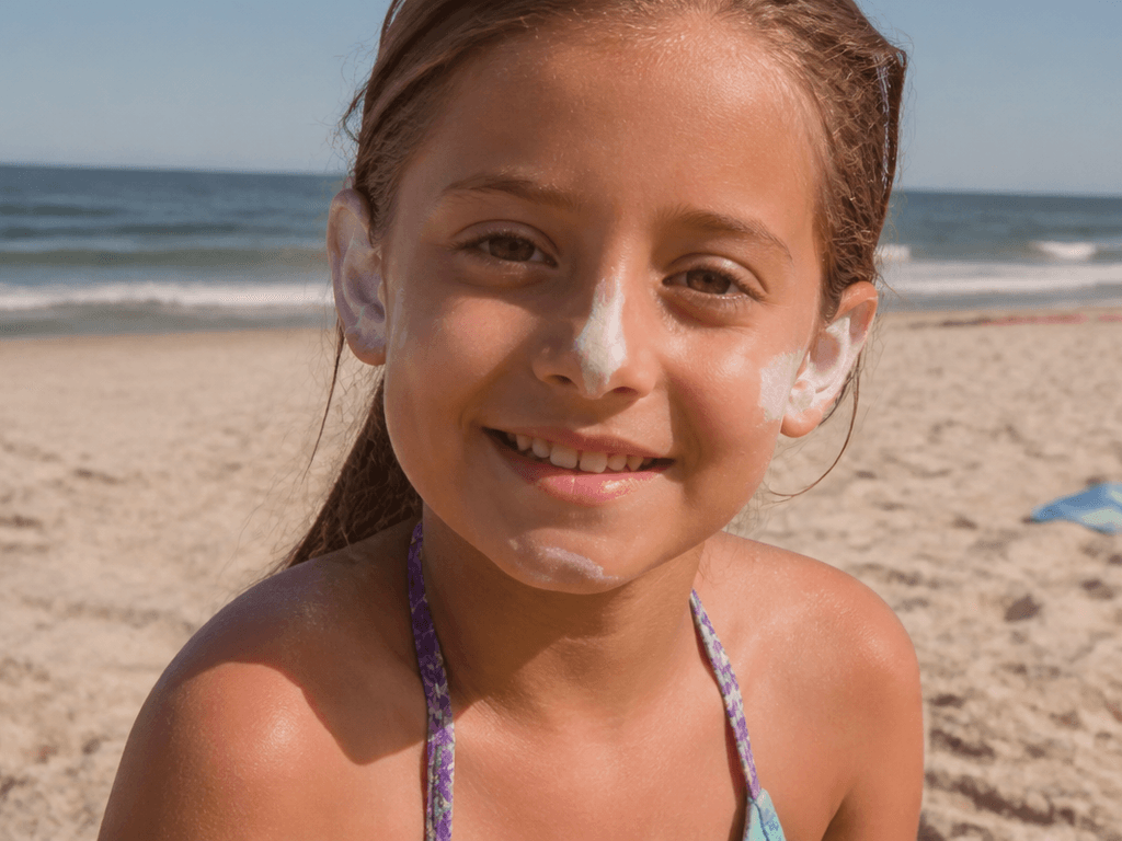 Reef-safe zinc stick for ears and nose — supporting Beach Blog photo, Ocean City, Maryland
