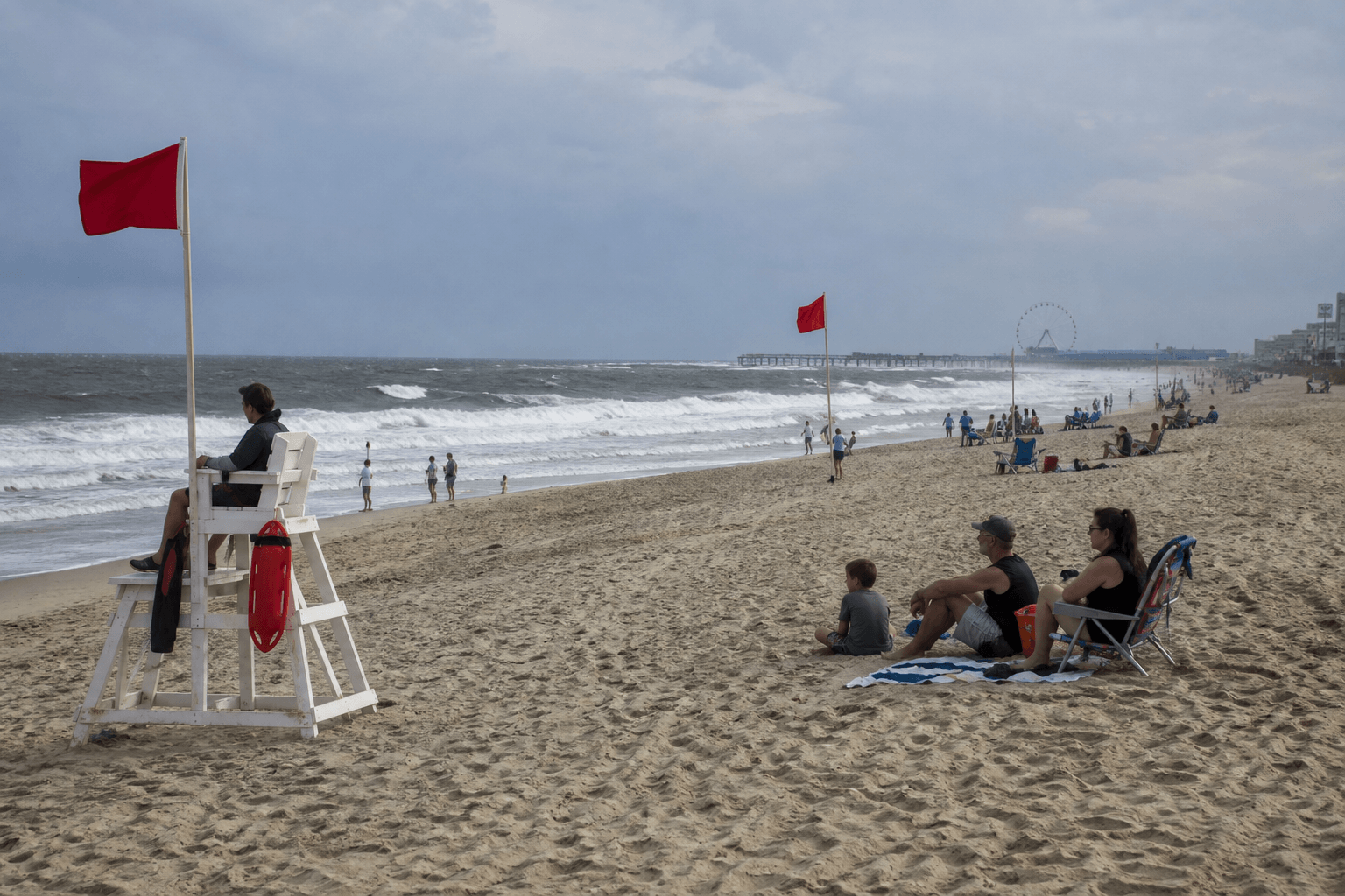 Rip current and flag day Plan B: keep the beach week when the ocean says no — Beach Blog photo, Ocean City, Maryland