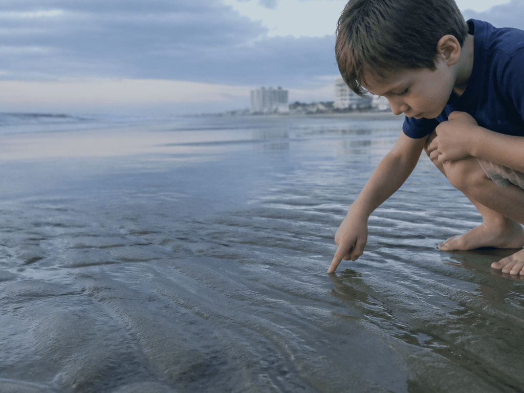 Ripple marks and kid science: the beach as a free classroom — supporting Beach Blog photo, Ocean City, Maryland