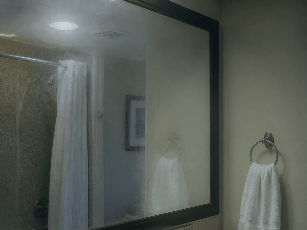 Smoke detector steam false alarm: shower strategy in tight condos — supporting Beach Blog photo, Ocean City, Maryland