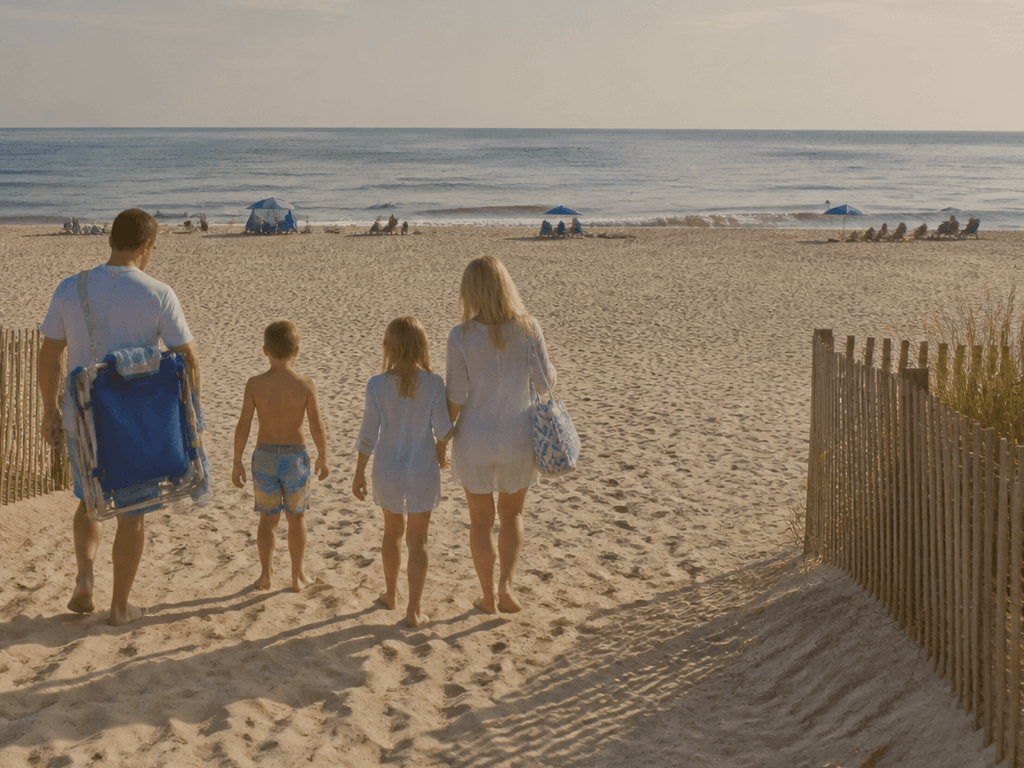 South beach morning when uptown is packed: trade the block, keep the ocean — supporting Beach Blog photo, Ocean City, Maryland