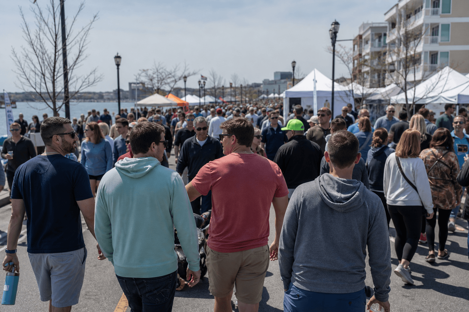Springfest guys weekend: keep the crew, lose the Inlet parking spiral — Beach Blog photo, Ocean City, Maryland