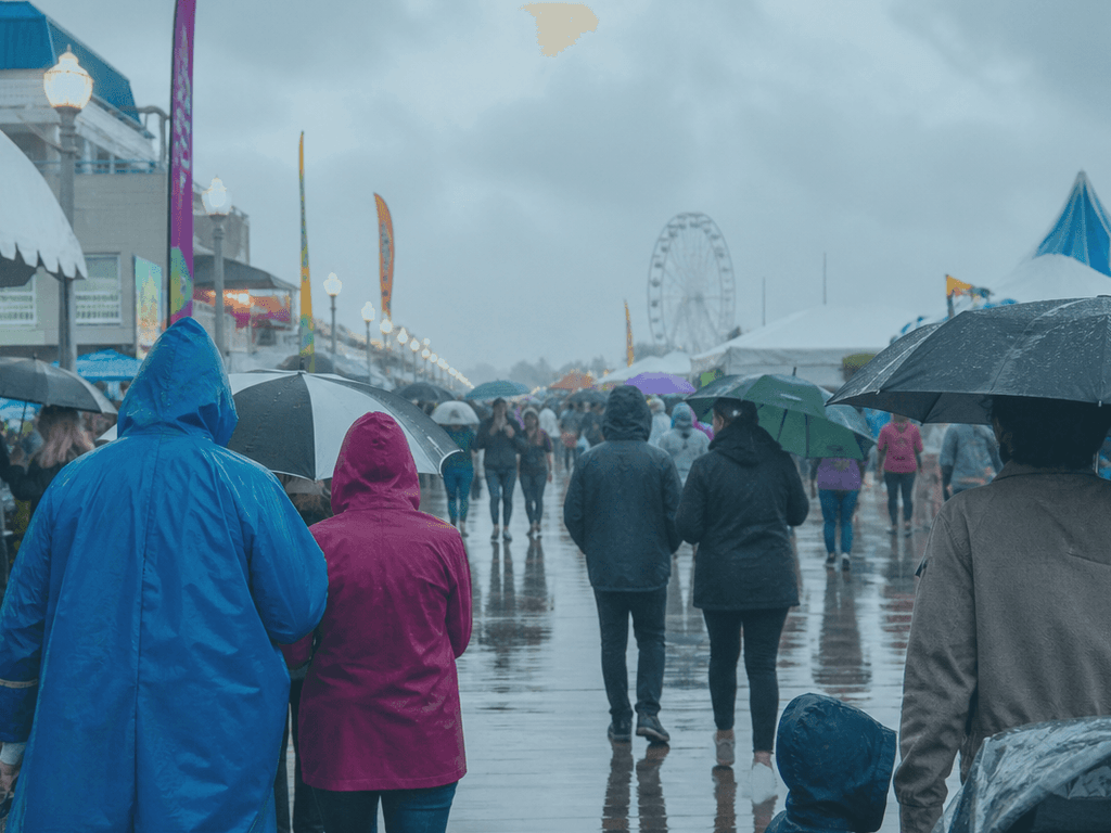 Springfest rain plan without canceling: layers, tents, and indoor pivots — supporting Beach Blog photo, Ocean City, Maryland