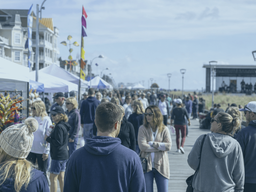 Sunfest on the south Boardwalk: fall music, craft rows, and hoodie-weather concert pacing — supporting Beach Blog photo, Ocean City, Maryland