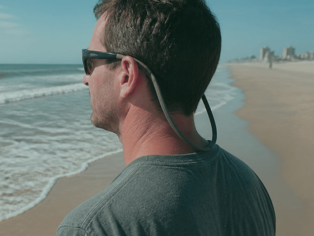 Sunglass retainers for ocean days: cheap insurance — supporting Beach Blog photo, Ocean City, Maryland