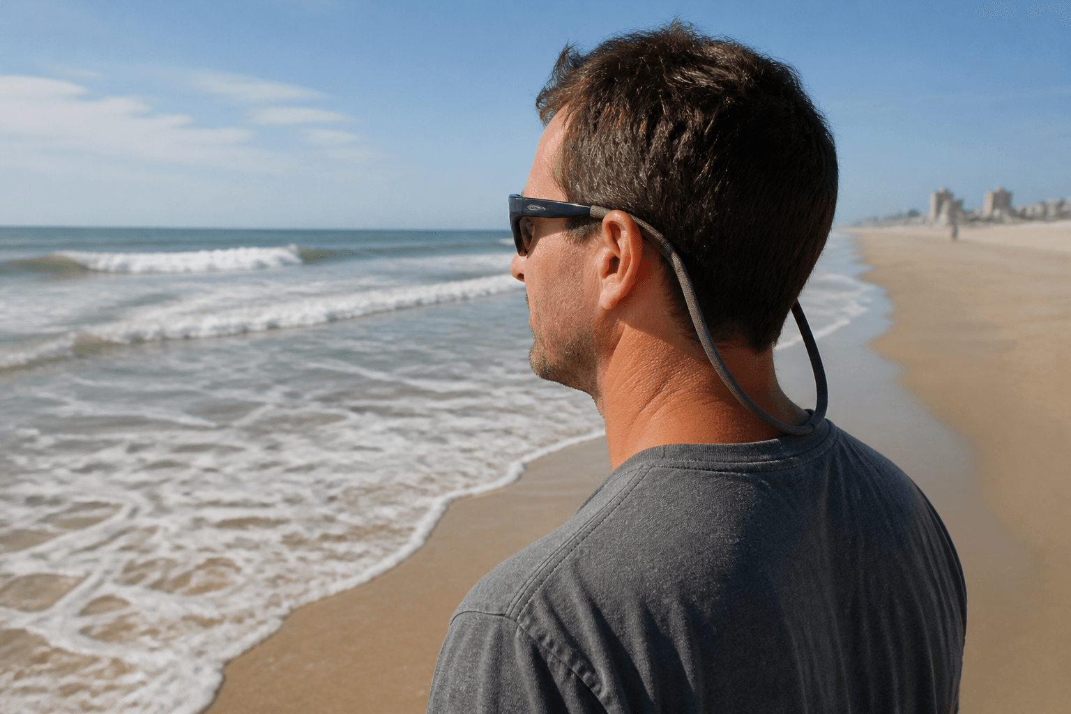 Sunglass retainers for ocean days: cheap insurance — Beach Blog photo, Ocean City, Maryland