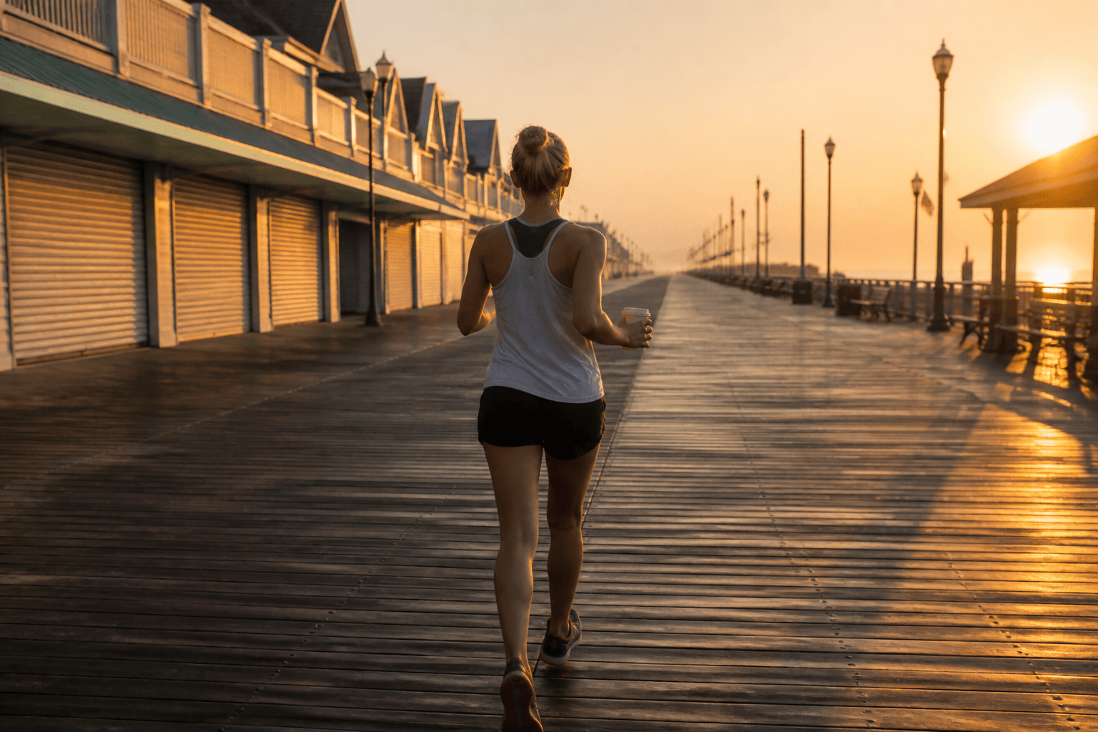 Sunrise coffee and empty boards: the cheapest reset in Ocean City — Beach Blog photo, Ocean City, Maryland