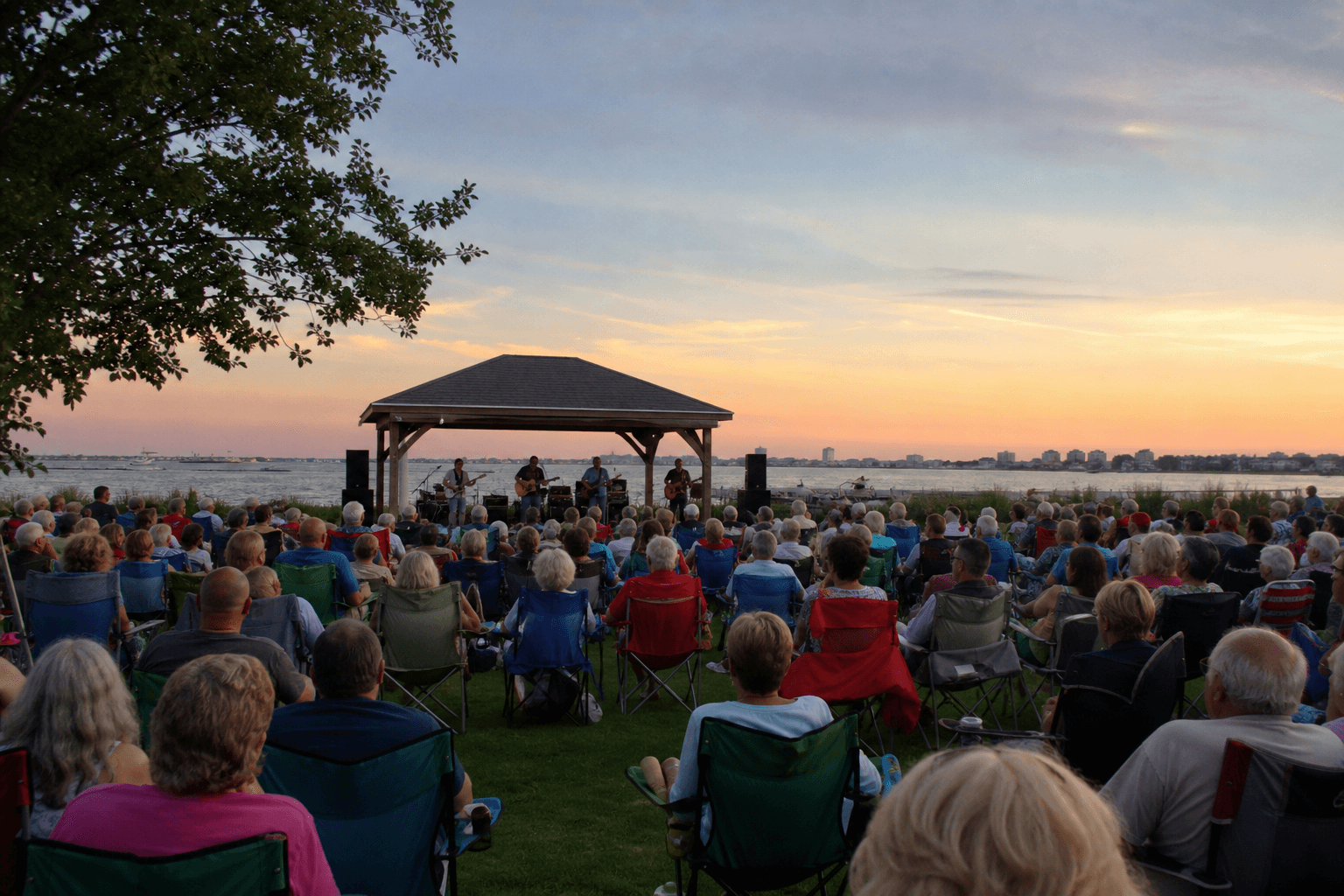 Sunset Park Party Nights: Thursday free concerts on the bay without a festival wristband — Beach Blog photo, Ocean City, Maryland