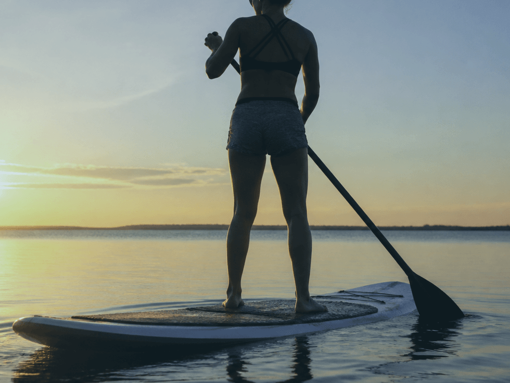 SUP morning cross-training on the bay: balance work that still feels like vacation — supporting Beach Blog photo, Ocean City, Maryland