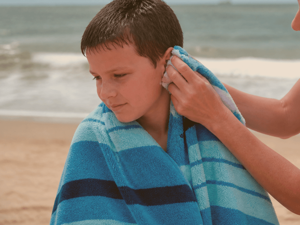 Swimmer's ear prevention after ocean days: dry, do not dig, ask for help early — supporting Beach Blog photo, Ocean City, Maryland