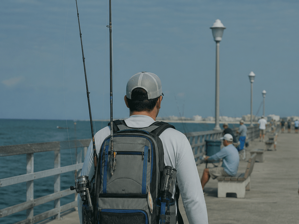 Tackle backpack vs bucket: carry what you will actually walk — supporting Beach Blog photo, Ocean City, Maryland