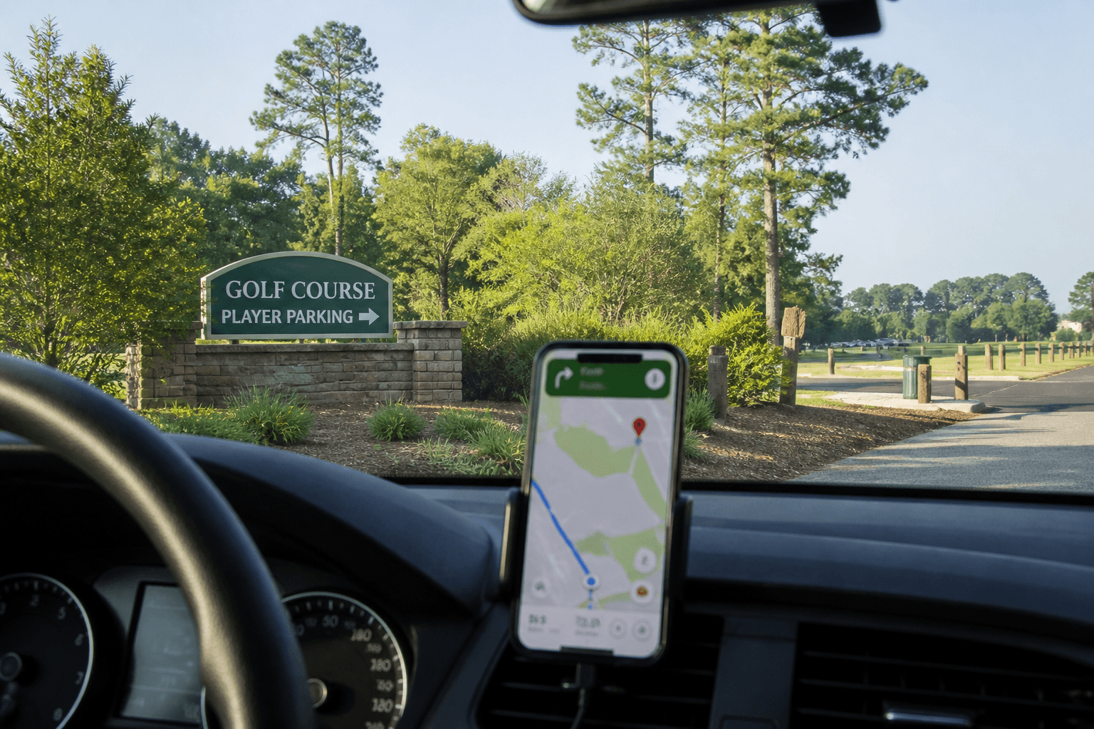 Tee time GPS pin: save the lot, not the clubhouse myth — Beach Blog photo, Ocean City, Maryland