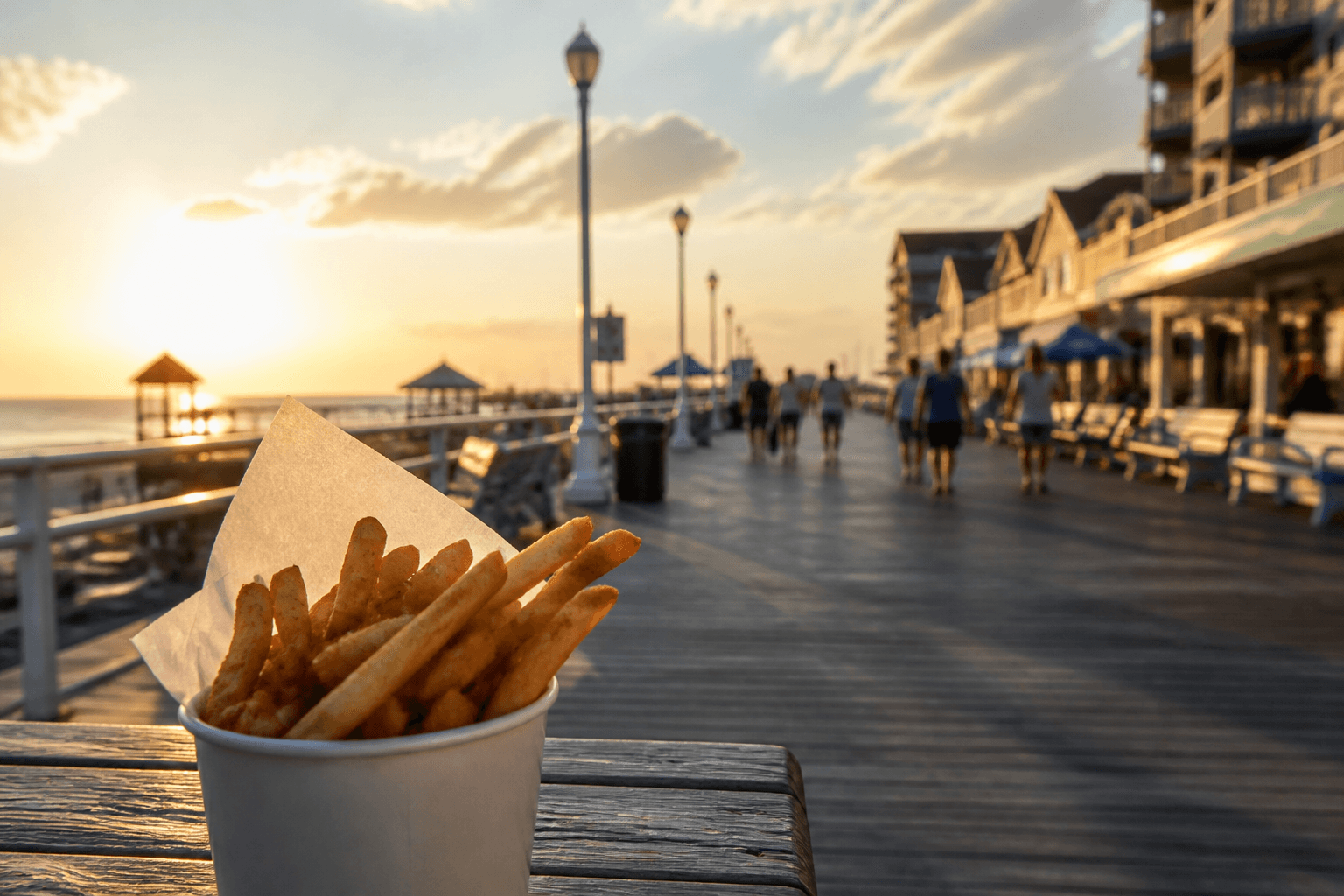 Thrasher's French Fries review: yes, vinegar belongs on the Boardwalk — Beach Blog photo, Ocean City, Maryland