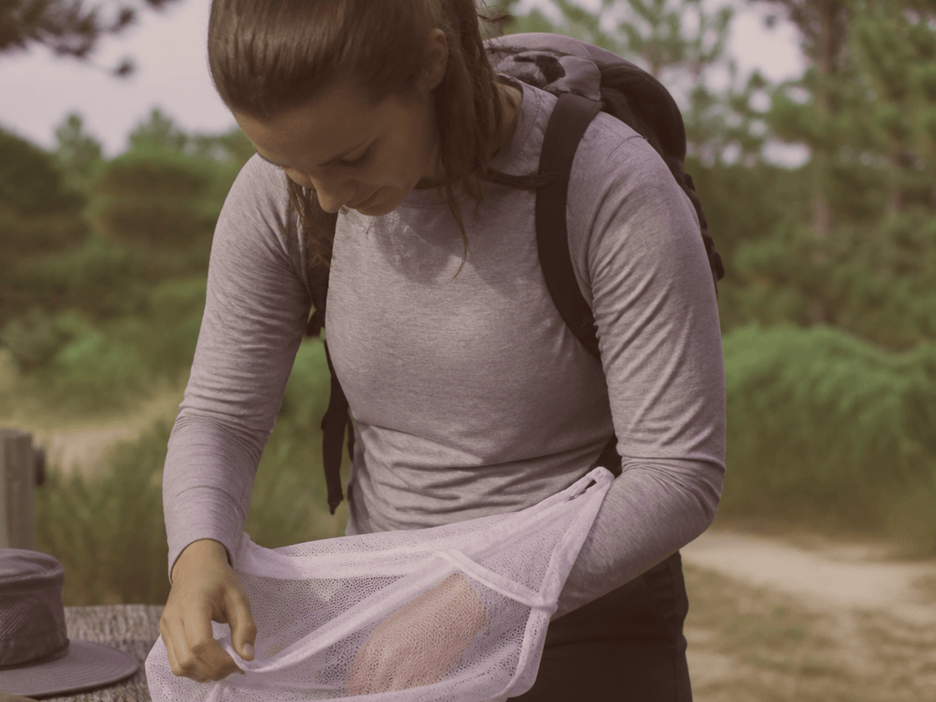 Tick check after Assateague hikes: shower and scan — supporting Beach Blog photo, Ocean City, Maryland