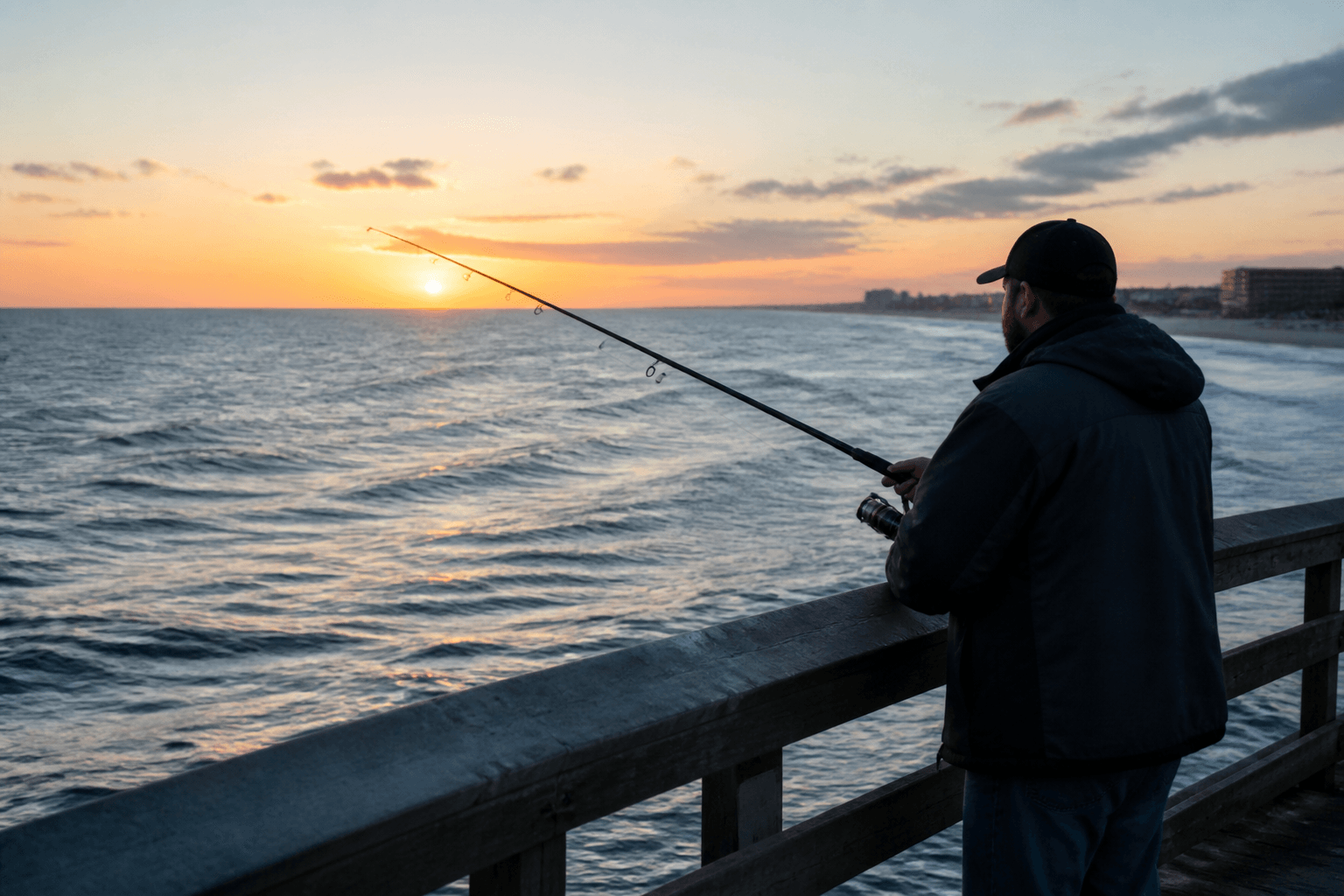 Tide table for pier mornings: water height that changes the whole session — Beach Blog photo, Ocean City, Maryland