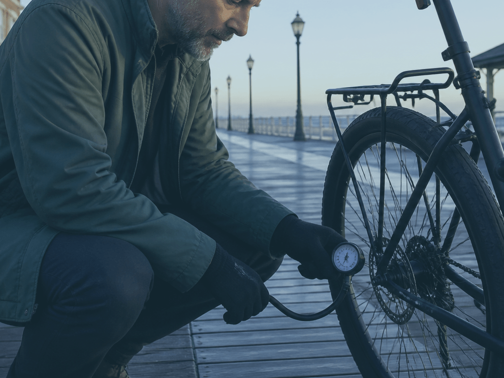 Tire pressure in Boardwalk heat: check mornings — supporting Beach Blog photo, Ocean City, Maryland