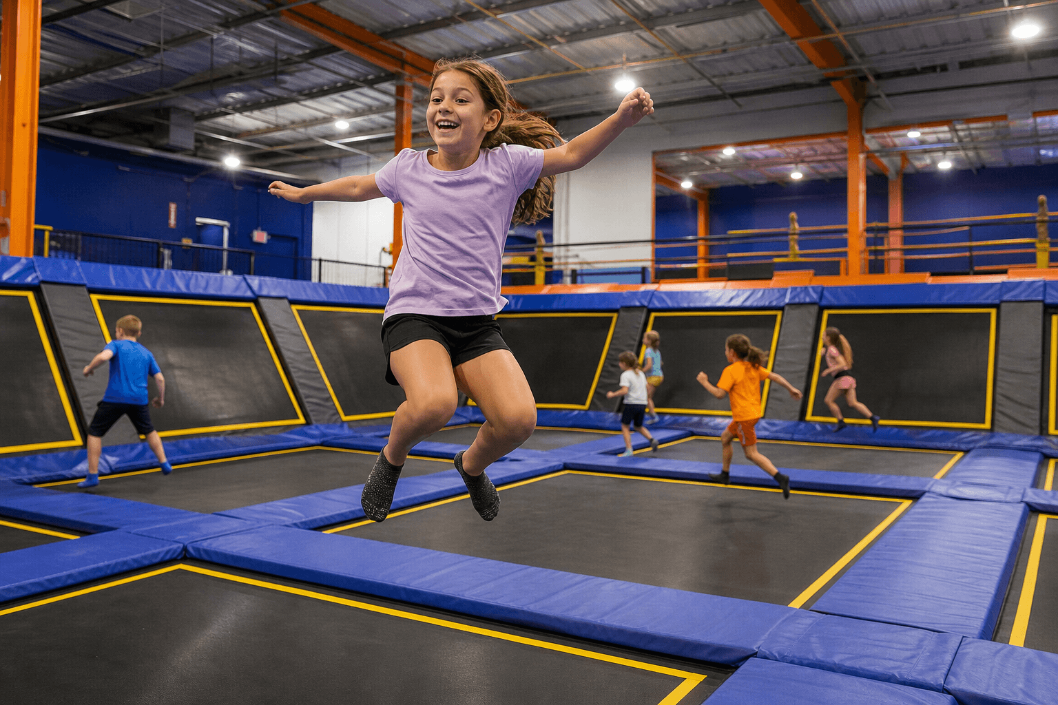 Trampoline park rainy afternoon with three: burn energy without the Boardwalk tax — Beach Blog photo, Ocean City, Maryland
