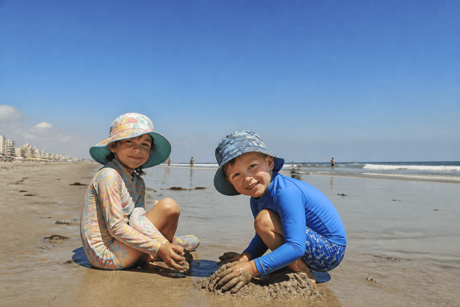 UV index and rash-guard morning: dress the sun like weather — Beach Blog photo, Ocean City, Maryland