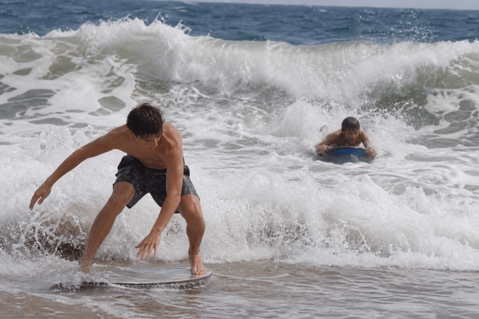Wave day skim and bodyboard window: when shorebreak is a toy vs a warning — Beach Blog photo, Ocean City, Maryland