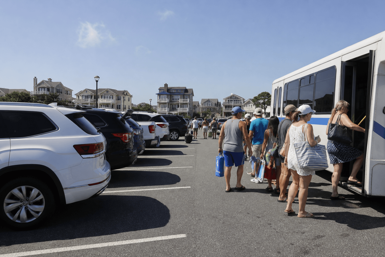 West OC park-and-ride mindset: leave the car, keep the patience — Beach Blog photo, Ocean City, Maryland