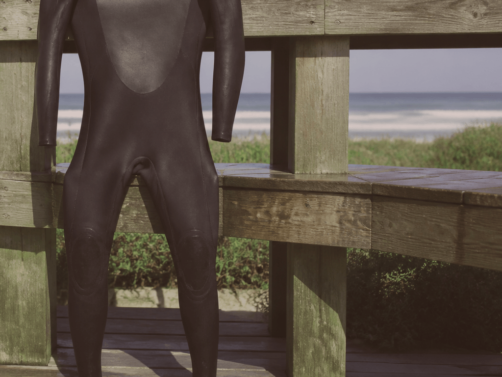 Wetsuit hang dry: never cook it on a radiator — supporting Beach Blog photo, Ocean City, Maryland