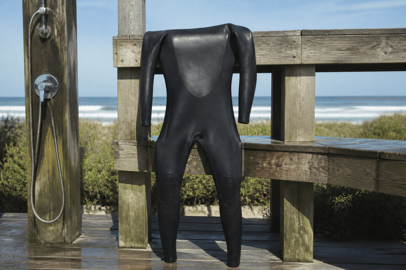 Wetsuit hang dry: never cook it on a radiator — Beach Blog photo, Ocean City, Maryland