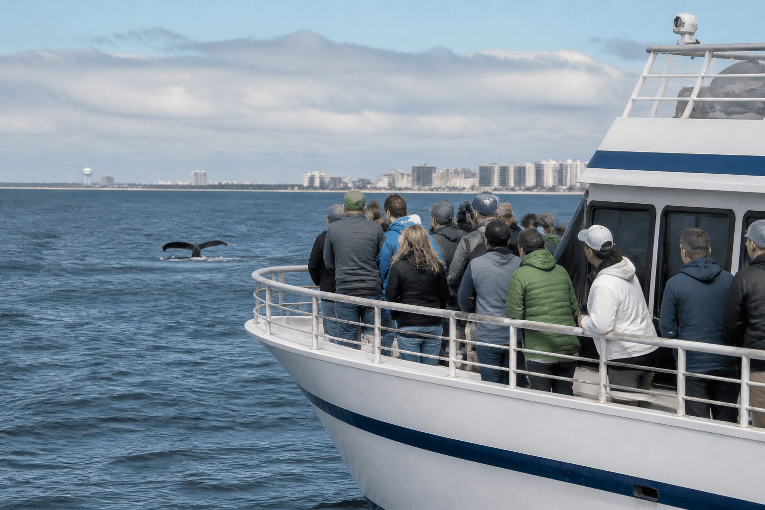 Whale watch expectations vs hype: book the experience, not a guarantee — Beach Blog photo, Ocean City, Maryland