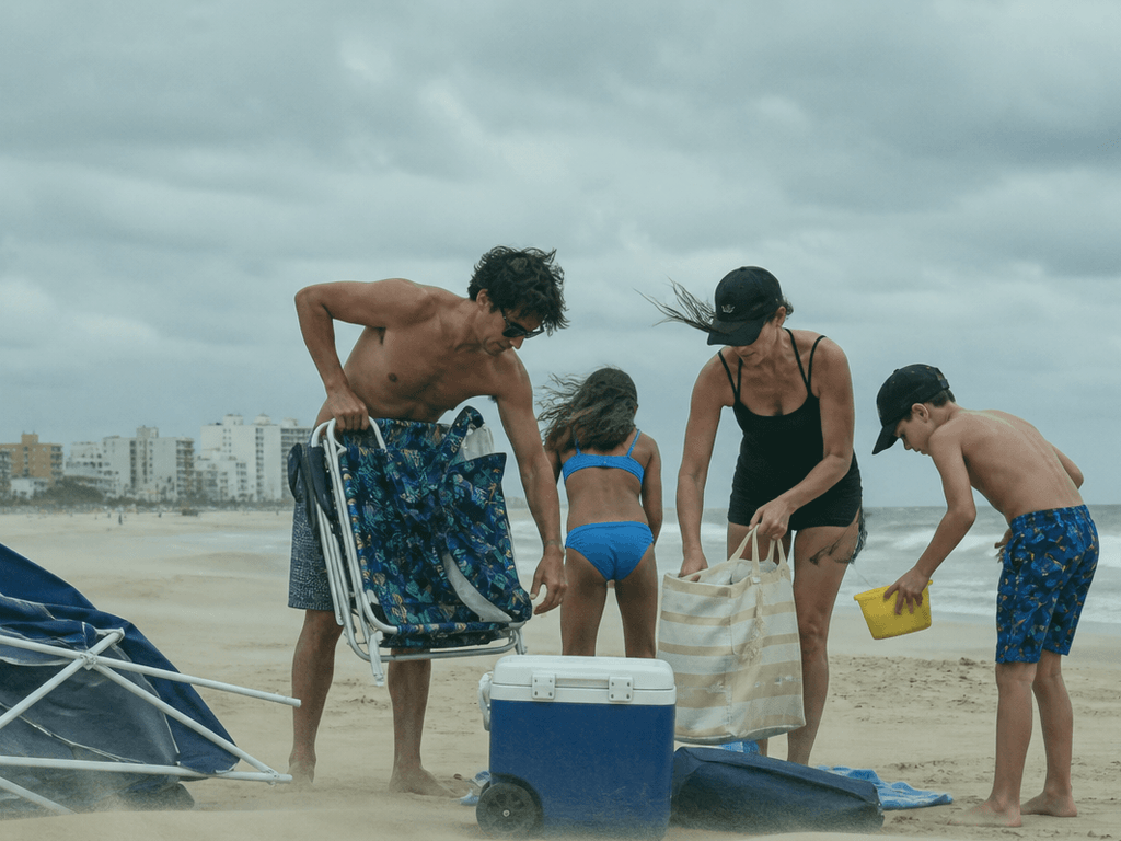 Wind day umbrella reality check: when the beach forecast needs a veto — supporting Beach Blog photo, Ocean City, Maryland