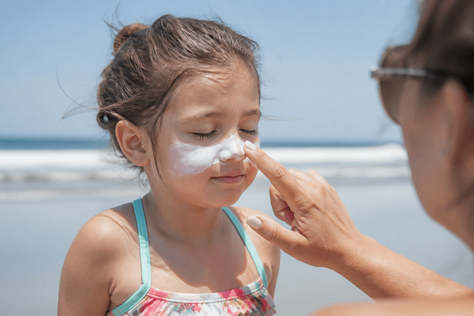 Zinc on kids' noses: reapply like it's a job — Beach Blog photo, Ocean City, Maryland