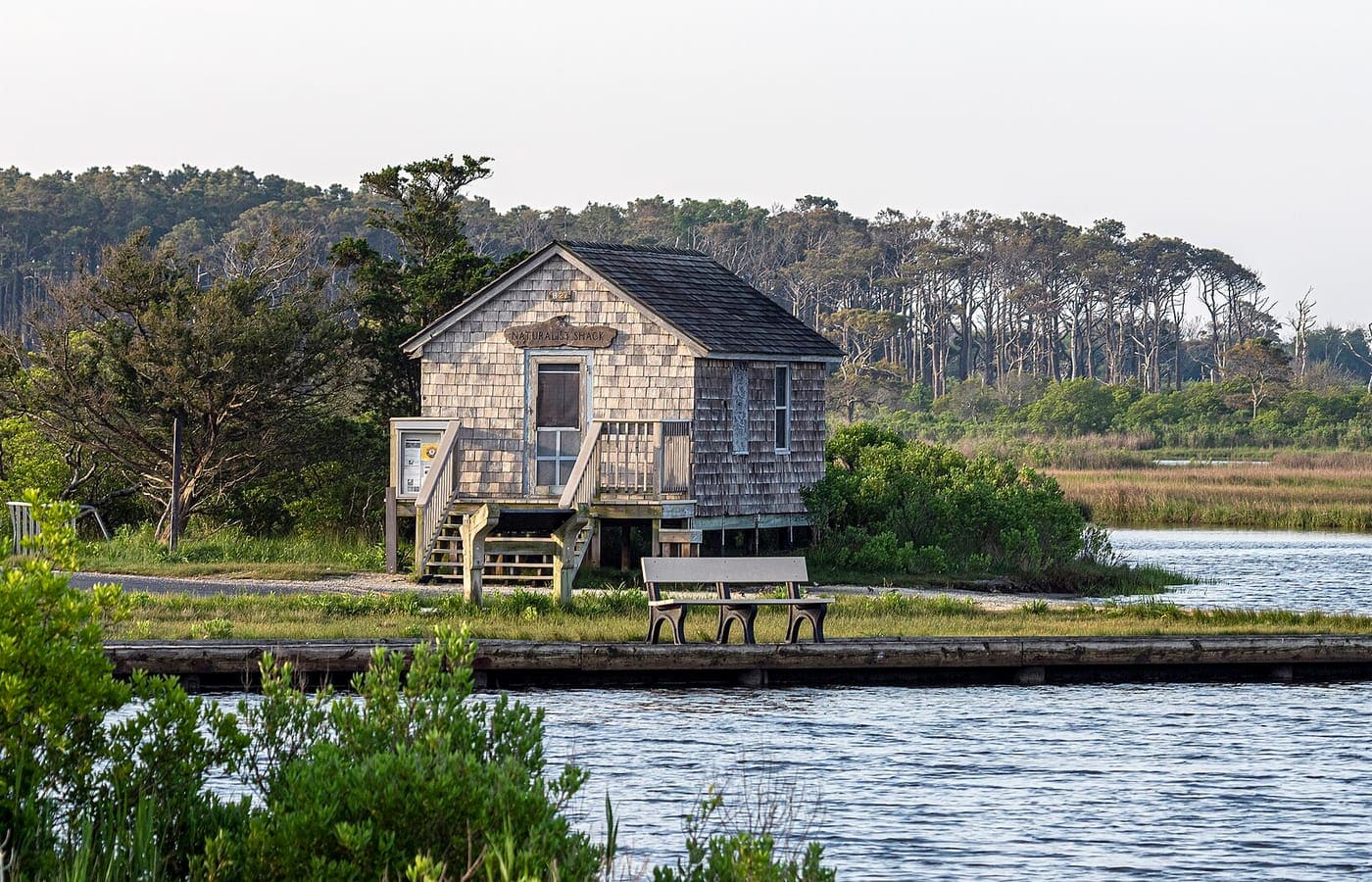 Assateague naturalist shack MD1.jpg — Sun Outdoors Frontier Town area