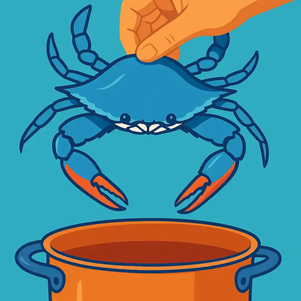 How to handline for crabs — Ocean City, Maryland