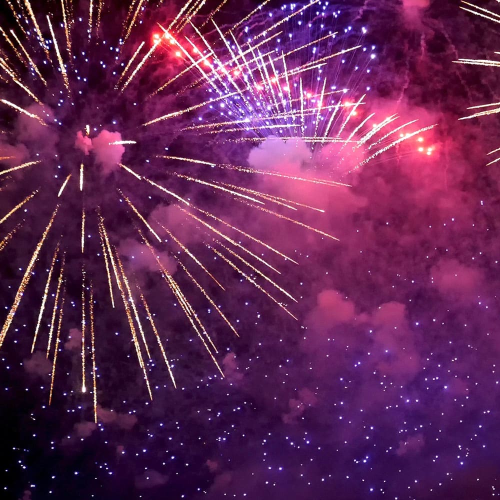 Fireworks viewing — Ocean City, Maryland