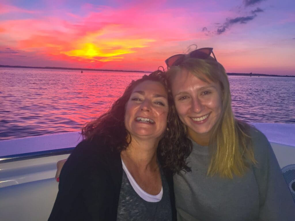 Photoshoot by boat — Ocean City, Maryland