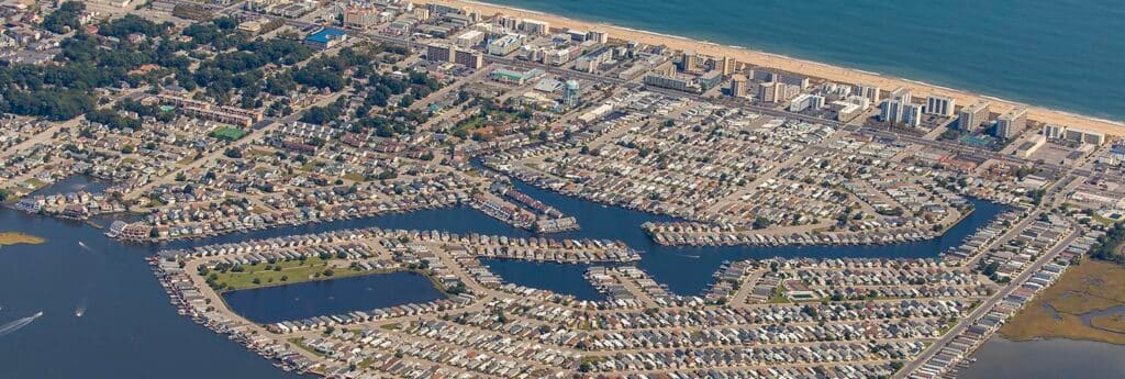 Bayside real estate by boat — Ocean City, Maryland